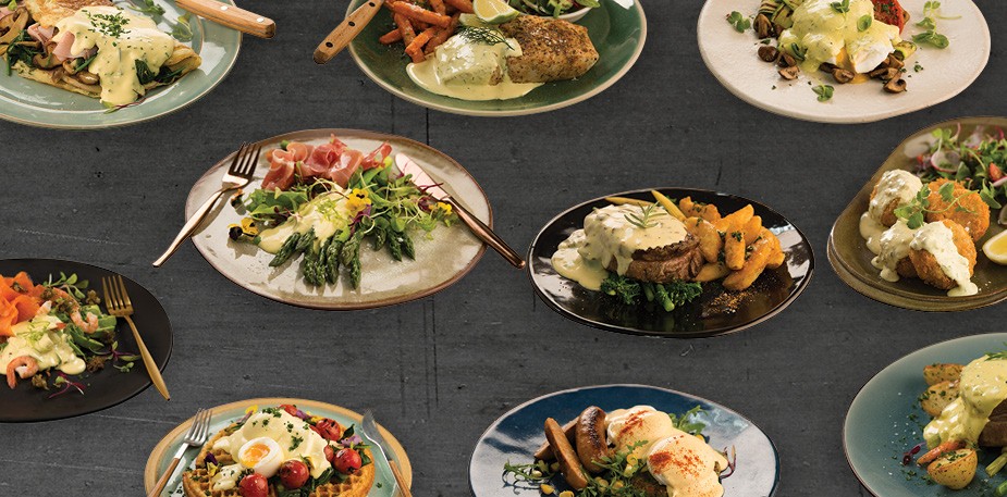 Be Versatile with Knorr Professional Hollandaise Sauce
